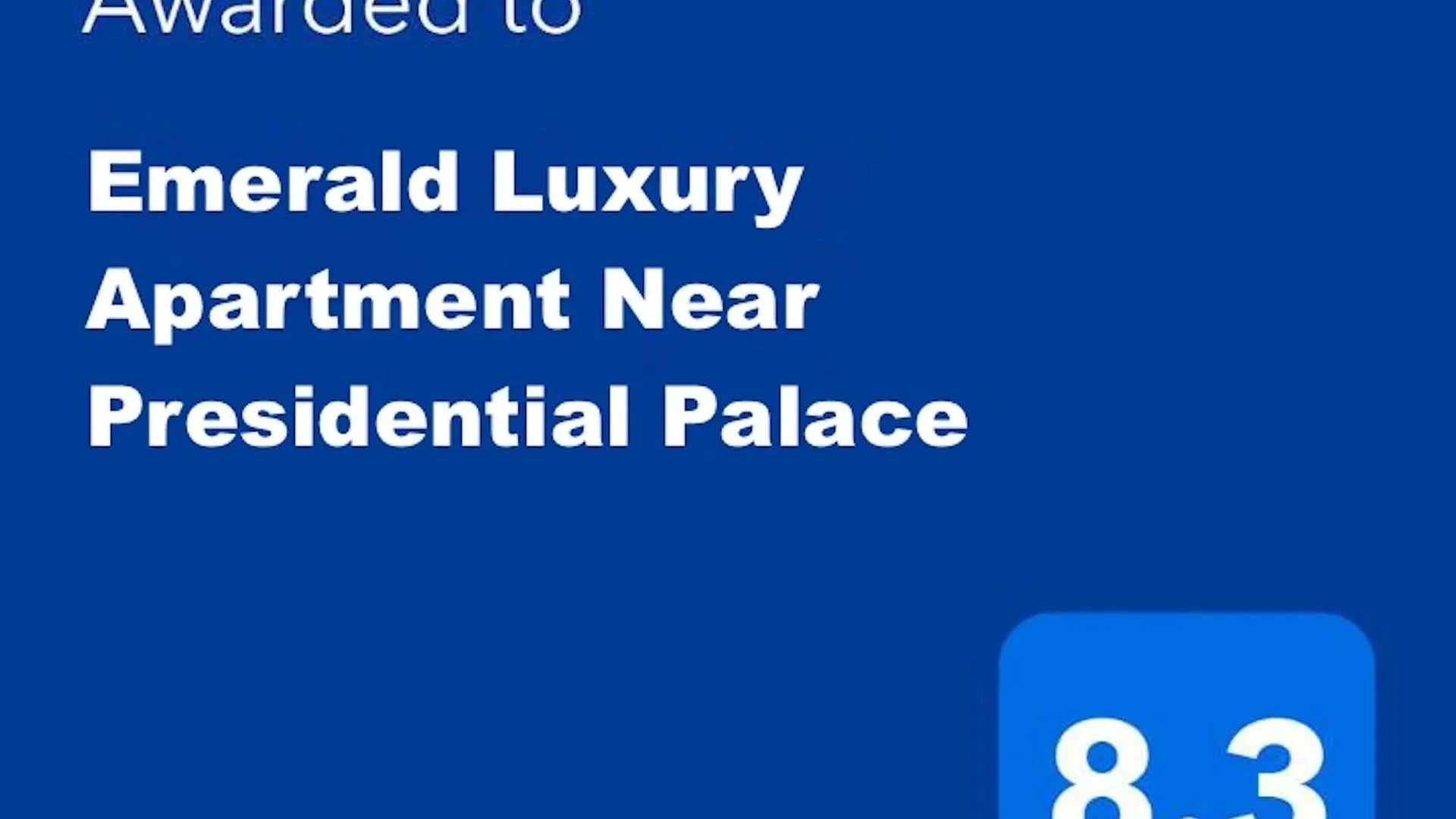 Emerald Luxury Apartment Near Presidential Palace contacts